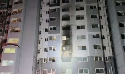 광주 북구 아파트 화재 …“인명피해 없어”