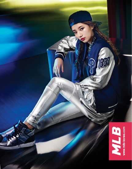 Suzy being glam in sporty outfits