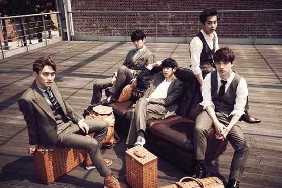 EXO teases for their limited edition MCM line with images and