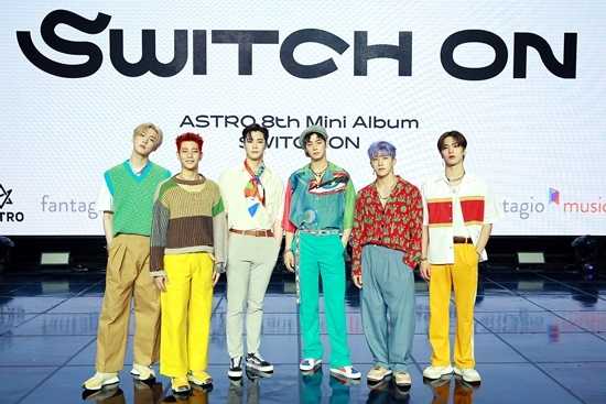 Today's K-pop] Astro returns with 'Switch On' EP