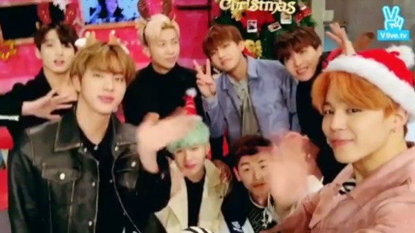 [V Report Plus] BTS readies for Christmas