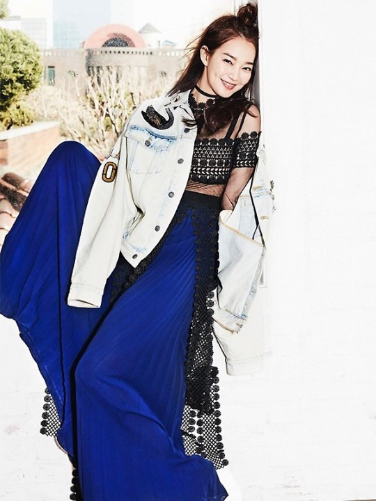 Actress Shin Min-a on Grazia’s cover
